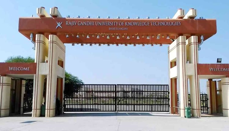 RGUKT-BASAR Announces Admission Notification For Academic Year 2024-25