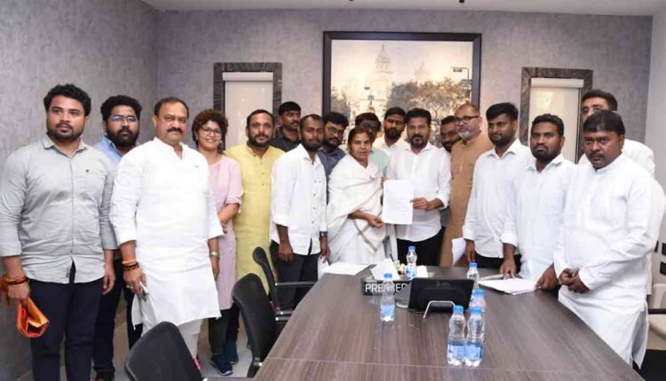 Rohith Vemula's Mother Meets CM Revanth; Seeks Justice