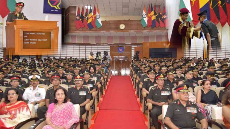 105th Convocation Ceremony Held At MCEME Secunderabad