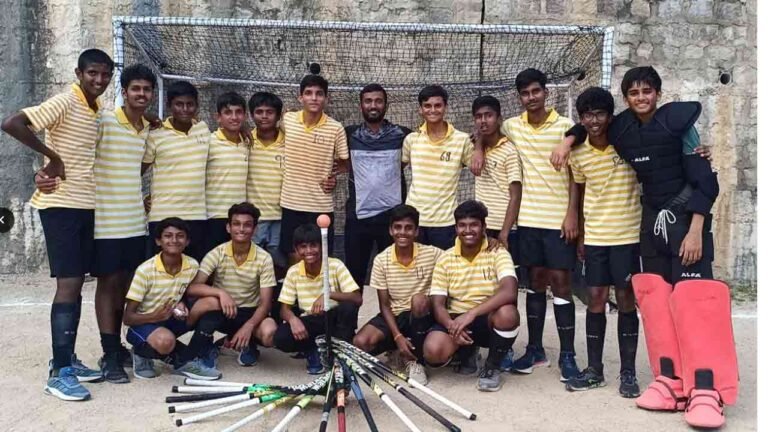 Abhyasa School Boys Show All-Round Performance In All Categories Of Hockey Competition