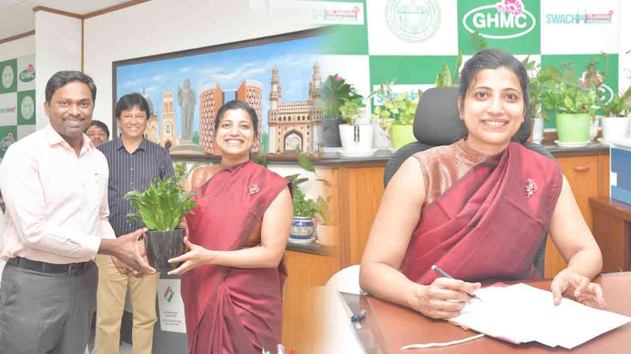 Amrapali Kata, IAS Assumed Office As The New Commissioner Of GHMC