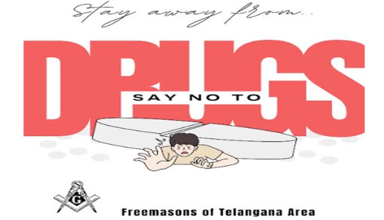 Freemasons Of Telangana To Organise A Walkathon “Masons Against Drug Abuse”