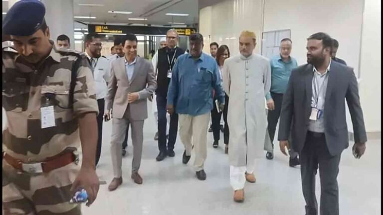 Khusro Pasha Inspects The Haj Terminal, Hajis To  Arrive From June 23