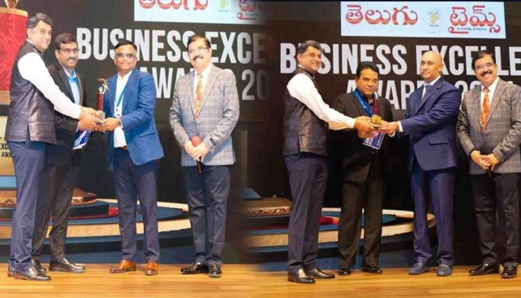Telugu Business Personnel In The USA Honored For Their Business Excellence