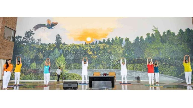 International Day Of Yoga Celebrated At The Largest Meditation Hall In The World