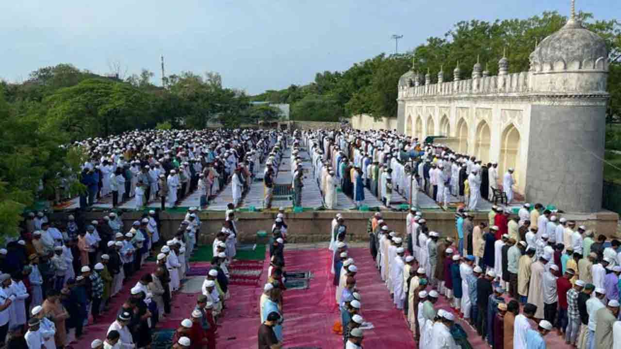 Eid-ul-Adha Celebrated Across Hyderabad 
