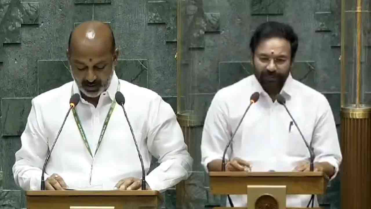 WATCH | Oath In Telugu By Telangana And AP MPs Including Kishan Reddy And Bandi Sanjay