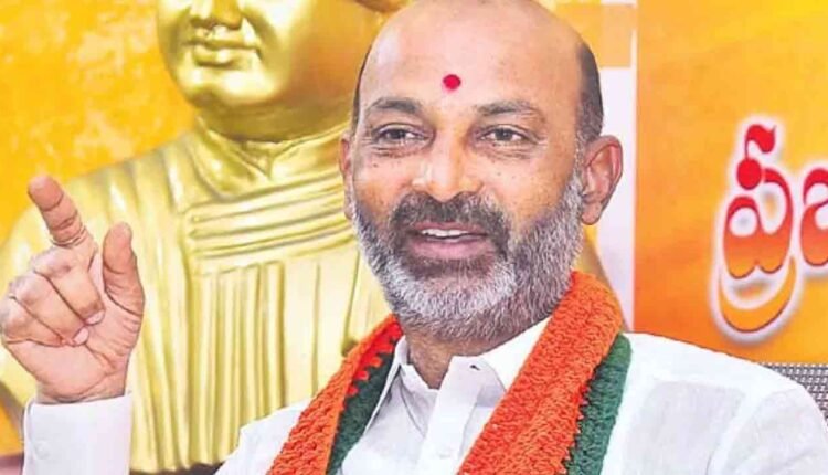 Union Minister Bandi Sanjay Summoned By SIT