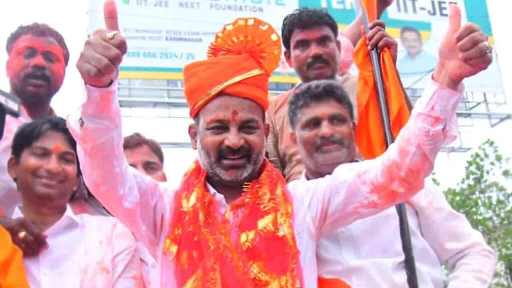 Political Rise Of Bandi Sanjay From Corporator To Union Minister