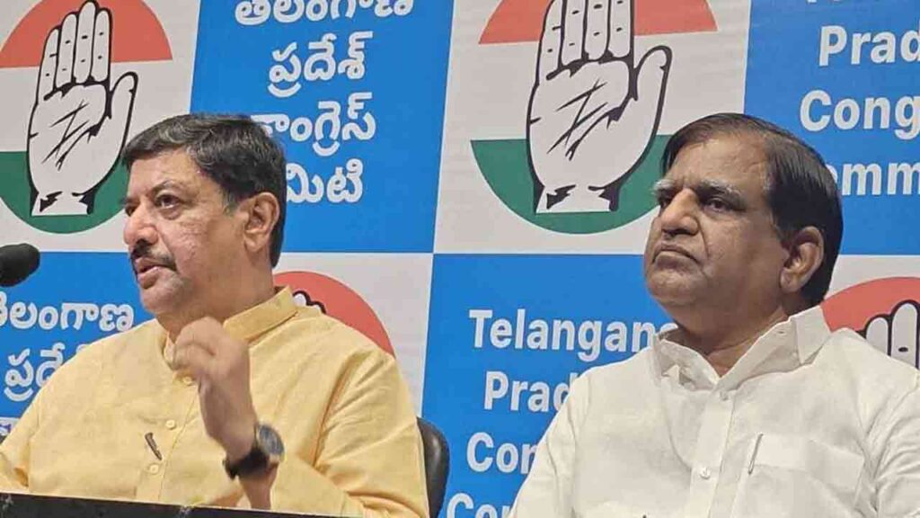 Congress Leaders Seeks KCR's Arrested Over Comments Against Probe Panel