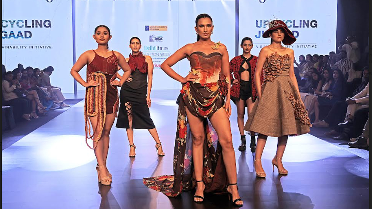 World University of Design’s Students Champion Sustainable Fashion at Delhi Times Fashion Week