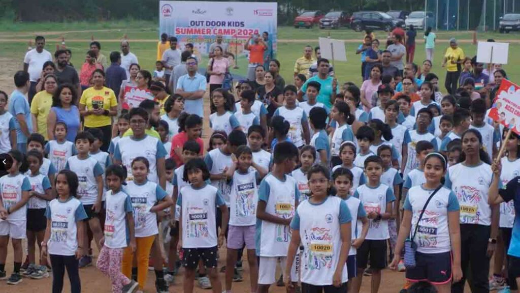 Hyderabad Runners Outdoor Kids Summer Camp Graduation Ceremony 2024