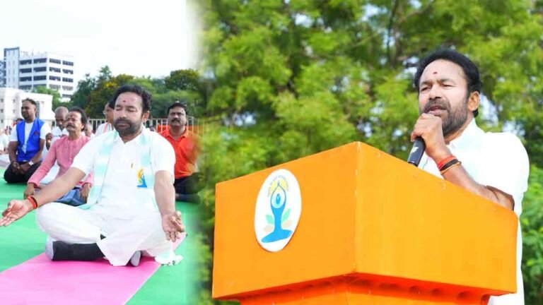 Yoga Is The Process Of Joining Body And Mind: Kishan Reddy
