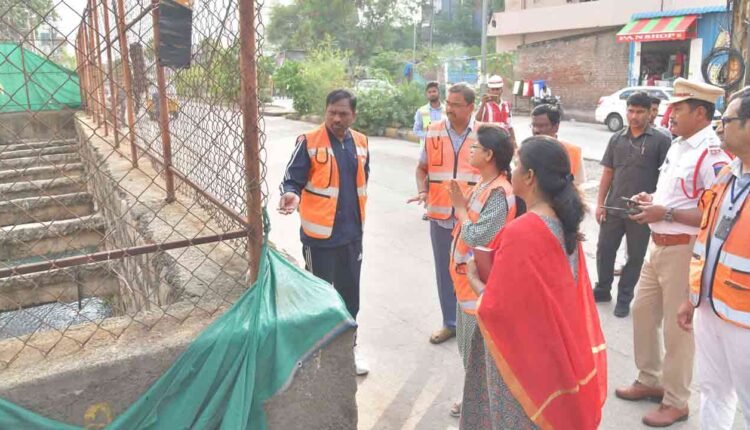 Special Action Plan On Flood Water Management: GHMC Commissioner