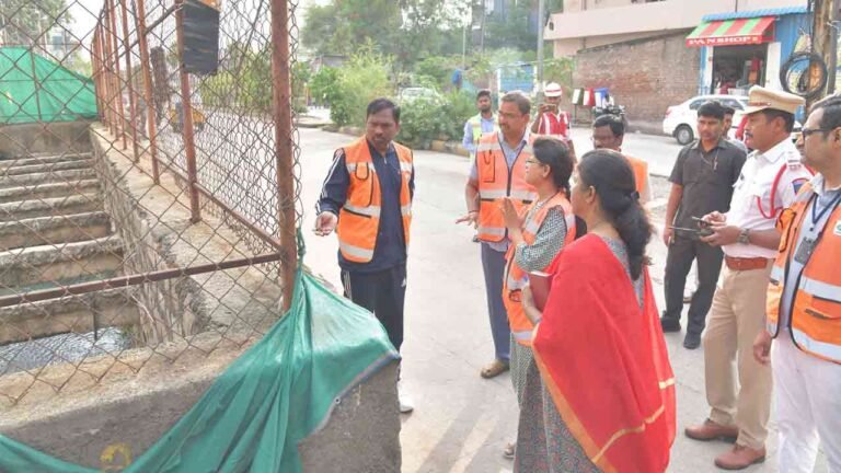 Special Action Plan On Flood Water Management: GHMC Commissioner