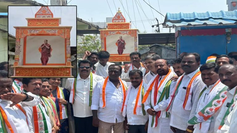 Sircilla: Sonia Gandhi Temple Inaugurated