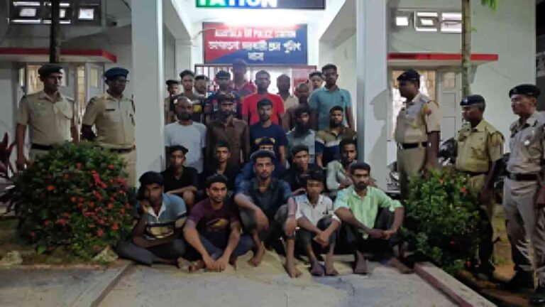 23 Bangladeshi Held In Tripura For Entering India Illegally 