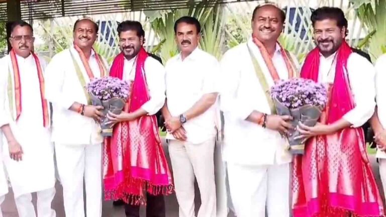 BRS Got One More Shock: MLA Bandla Krishna Mohan Reddy Joined Congress