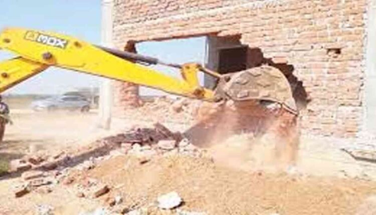 Illegal Structures Demolished In Gandipet