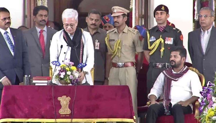 Jishnu Dev Varma Sworn In As New Governor Of Telangana