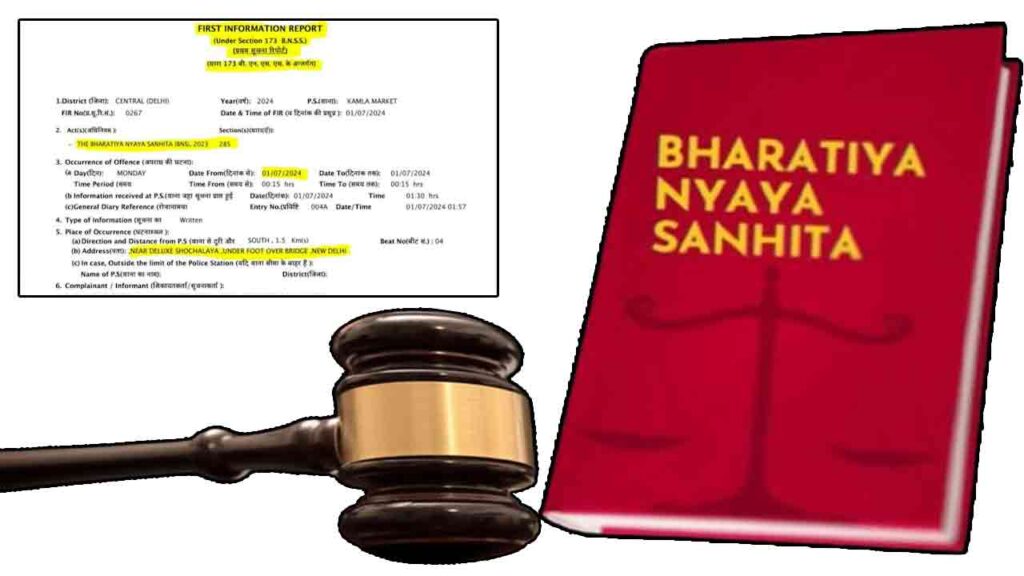 First Criminal Case Under New Bharatiya Nyaya Sanhita Law Registered ...