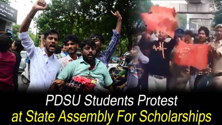WATCH | PDSU Students Protest At State Assembly For Scholarships