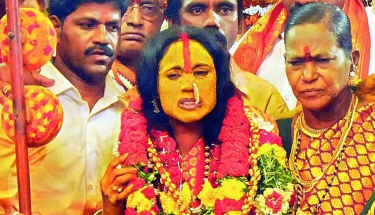 Secunderabad Ujjaini Mahankali Goddess Predicts Good Rains