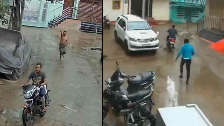 Woman Narrowly Escapes Attack In Hyderabad
