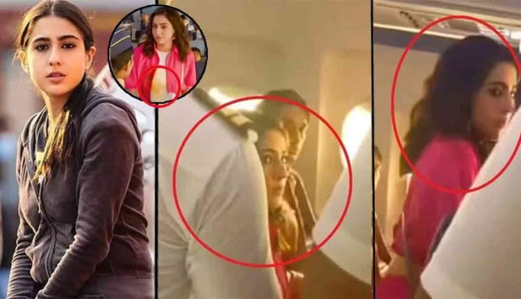 Sara Ali Khan Gets Angry As Air Hostess Spills Juice On Her Dress
