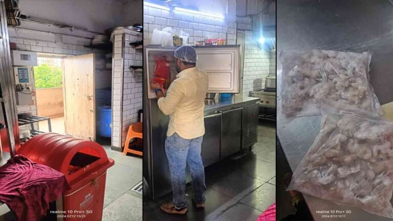 Food Safety Inspection At Next Galleria Mall In Hyderabad