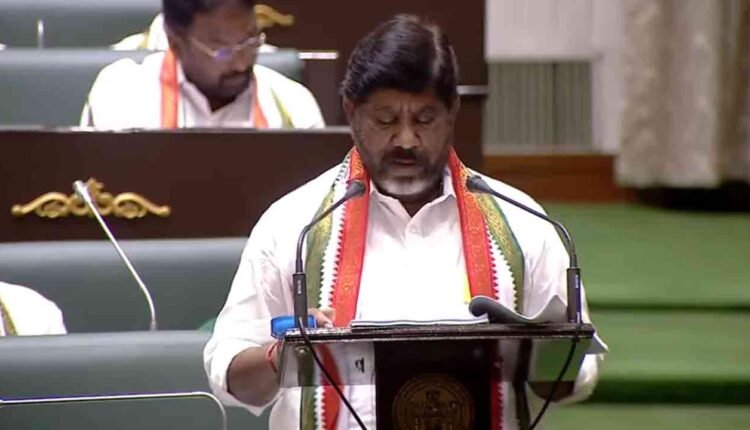 Debt Increased Tenfold During BRS Ten-Year Rule: Bhatti Vikramarka