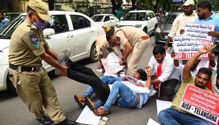 Student Leaders Detained Ahead Of 'Chalo Secretariat' Rally