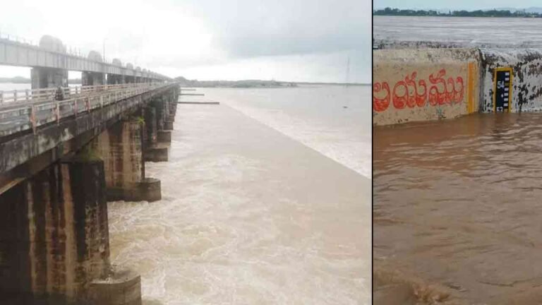 Godavari Rising At Bhadrachalam: Third Danger Alert Issued