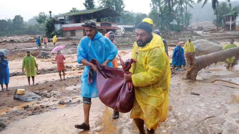 Wayanad Landslide: Mud-Covered Bodies Hugging Each Other Found