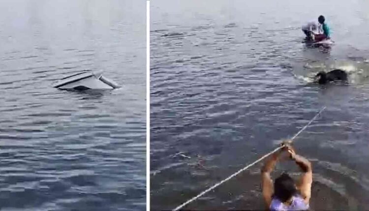 Man Attempts To Kill Children, Ends Own Life By Driving Car Into Lake