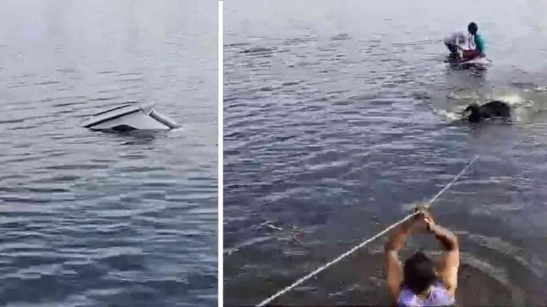 Man Attempts To Kill Children, Ends Own Life By Driving Car Into Lake