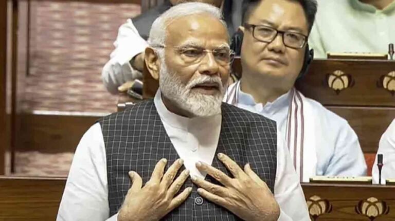 Modi Slams Congress for Dodging Discussion, Alleges Lack of Courage