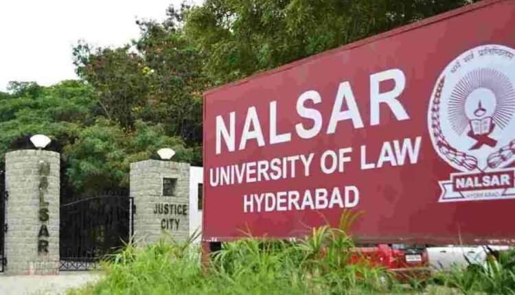 NALSAR University of Law to Host Capital Foundation Annual Lecture and ...