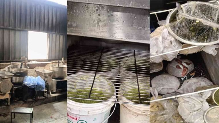 Hyderabad Multi-Cuisine Restaurant, Hotel Raided By Food Safety Task Force