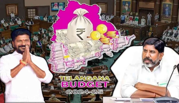 Bhatti Vikramarka Presented Budget 2024-25 Outlay Of Rs. 2,91,159 Crores