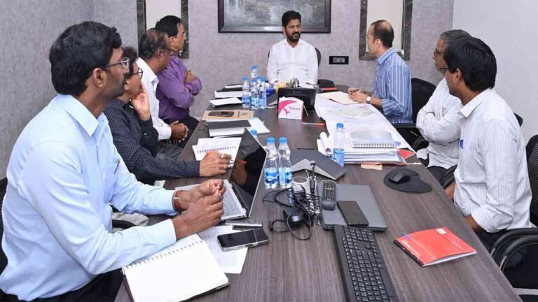 Revanth Reddy Holds Review Meeting For Kodangal Lift Irrigation Works
