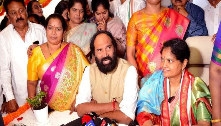 Congress Govt Redefining Women Empowerment in Telangana: Uttam