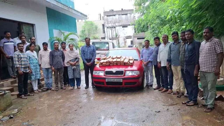 57 KGs of Ganja Seized en Route from Andhra and Odisha to Hyderabad