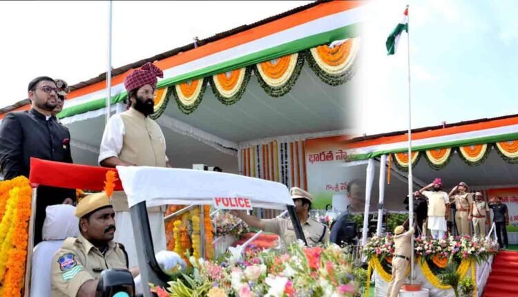 Minister Uttam Leads 78th Independence Day Celebrations At Suryapet