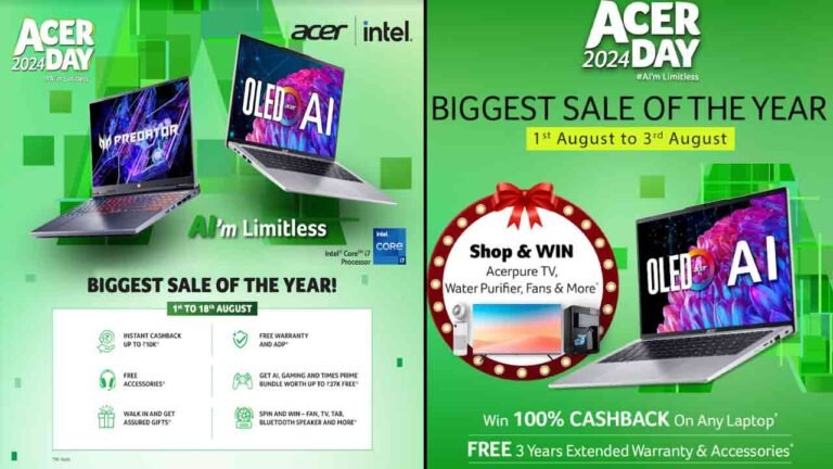 Discover Unbeatable Deals At The 8th Edition Of Acer Day Sale 2024