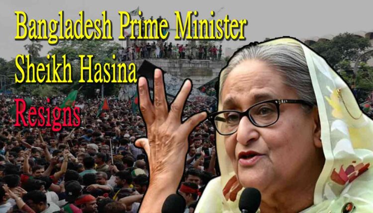 Bangladesh Prime Minister Sheikh Hasina Resigns, Flees Country As ...