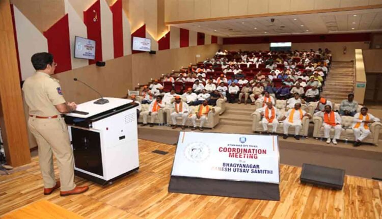 Hyderabad Gears Up for Ganesh Festival 2024, Preparatory Meeting Held