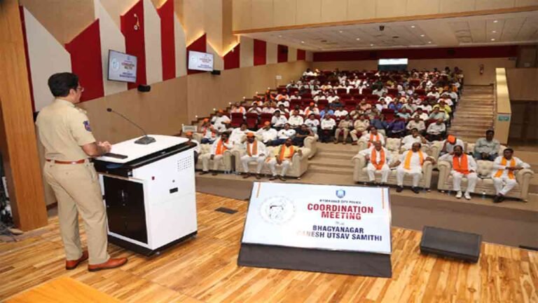 Hyderabad Gears Up for Ganesh Festival 2024, Preparatory Meeting Held