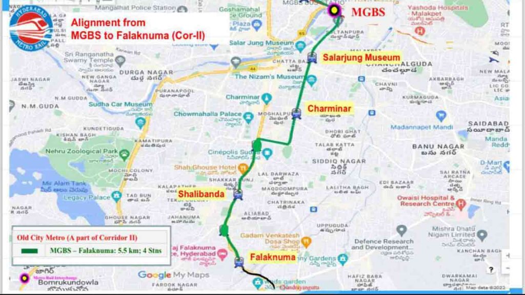 MGBS-Chandrayangutta Metro Line: Land Acquisition Begins