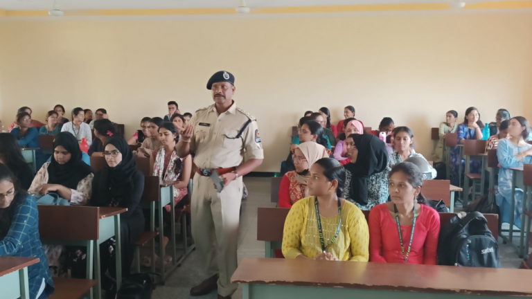 Road Safety Awareness Program At St. Francis Women College